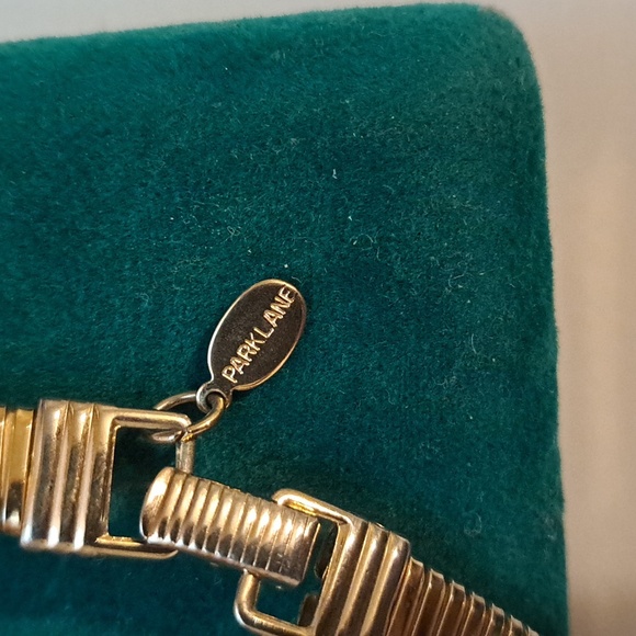 Vintage Park Lane Gold Tone Snake Collar Choker - Picture 7 of 9